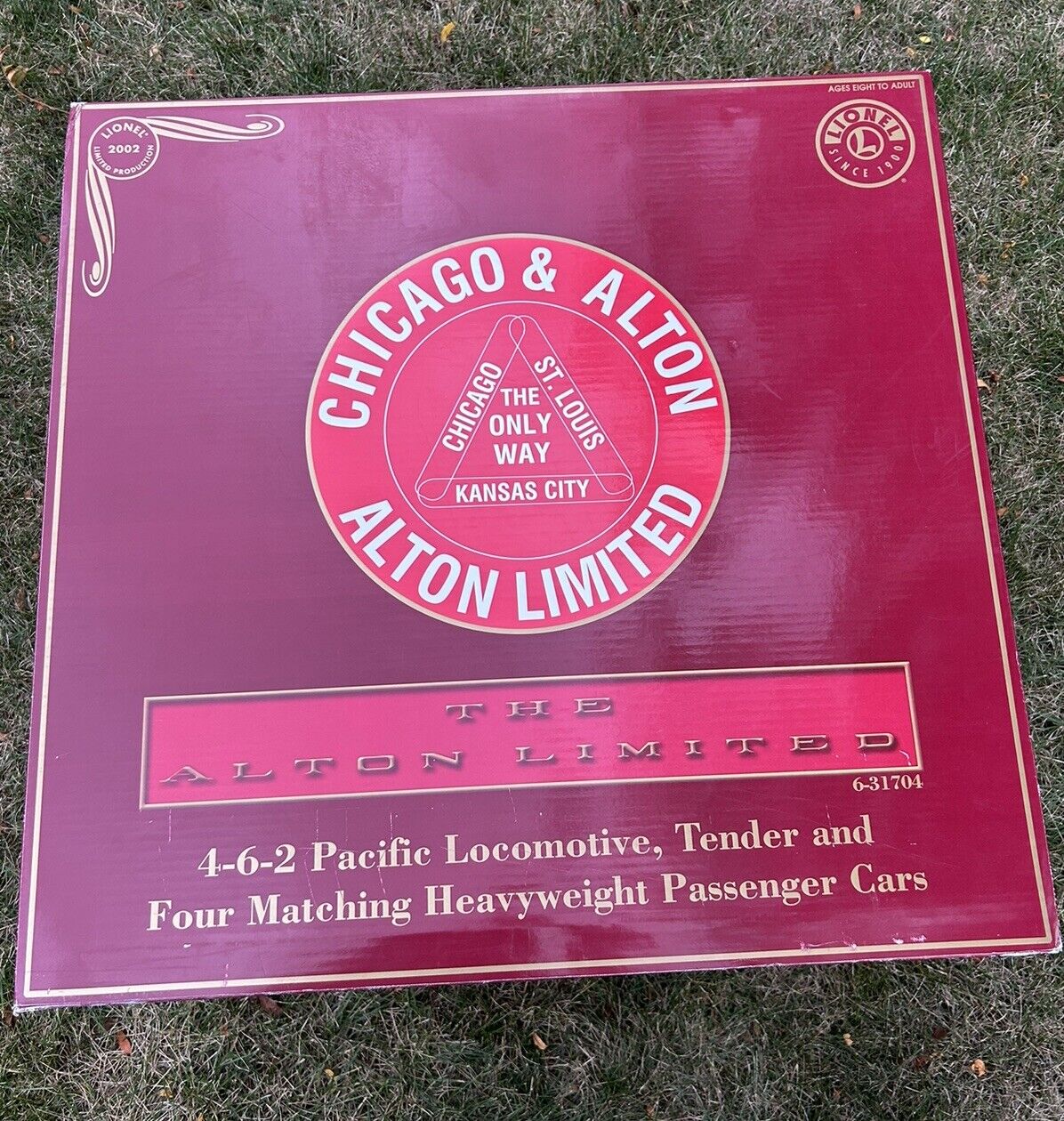 Lionel 6-31704 O Gauge Chicago & Alton Limited Steam Passenger Train Set LN/Box