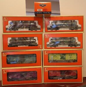 Lionel AEC Trains Engine, Glo in the Dark Boxcars, Reactor fluid Tanker Cars