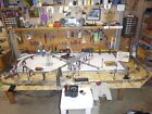 Large reconditioned vintage Lionel 4x8 diesel train set layout w/accessories #33