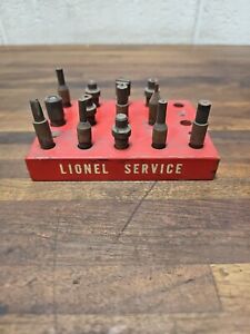 K58- Vintage Anvil tool Set for Chicago ST Rivet Press & Lionel TRAIN REPAIIR