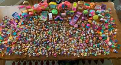 HUGE Lot Littlest Pet Shop 440+Pets RARE Dogs Cats Others, 725+ Accessories