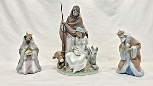 50% OFF DISCOUNT Lladro Nativity Scene Joyful Event, King Melchior, King Gaspar