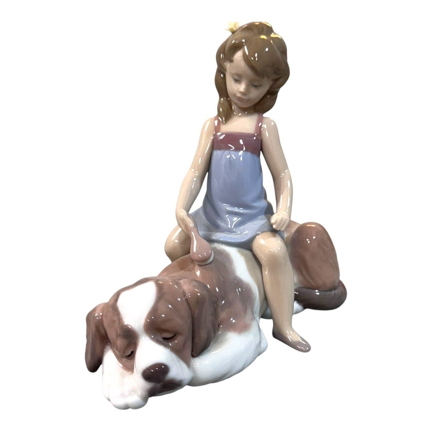 リヤドロ 6229（LLADRO）私のお友達ワンちゃんと女の子 Lladro 6229