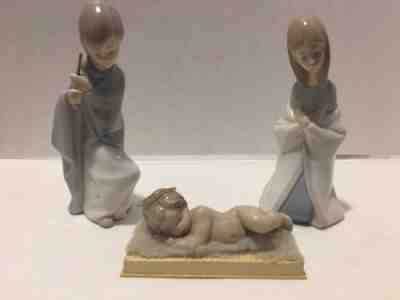 lladro figurine Nativity Set Porcelain Baby Jesus