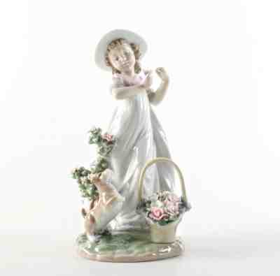 Lladro 010106999 Alegria En Mi Jardin Porcelain Figurine | Made in Spain (New!)