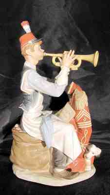 Lladro 1408 Practice Makes Perfect - Norman Rockwell Series. Mint Condition LE