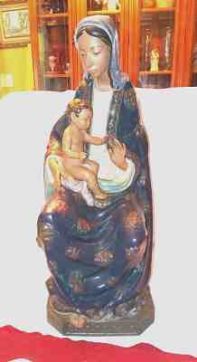 1986 NAO by Lladro/Daisa Virgin Mary Gres Figurine