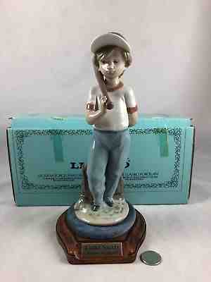 1000円スタート LLADRO #7610 野球少年 会員限定 希少品 箱付き