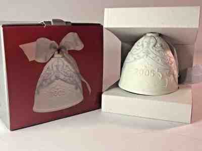 Lladro 2005 Porcelain Christmas Bell Ornament 01018185