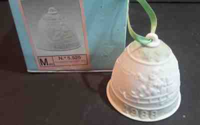 LLADRO PORCELAIN 1988 CHRISTMAS BELL Campanita Navidad Nativity Ornament 5.525