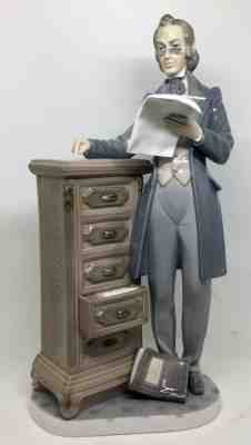 Lladro Attorney Lawyer Statesman Porcelain Figurine #5213 [AH487]