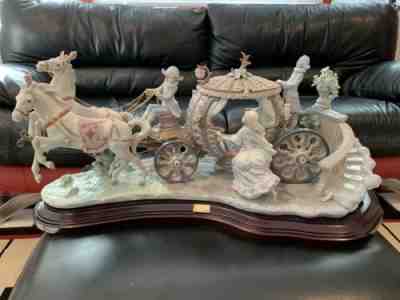 LLadro #1493 Cinderella at the Stroke of Twelve LTD ED Retired