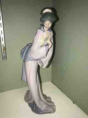 NAO by Lladro Japanese Geisha Girl~Madame Butterfly~ DAISA 1980