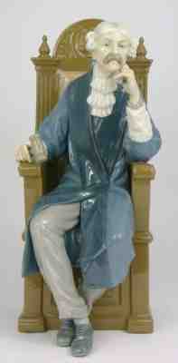 Rare Lladro Limited Edition Judge Lawyer #753/1200  Signed Porcelain Figurine 