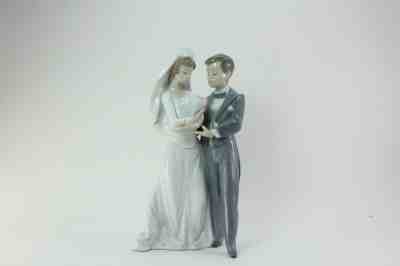 RETIRED Lladro Figurine "From This Day Forward" Wedding Couple 05885 FREE SHIP!