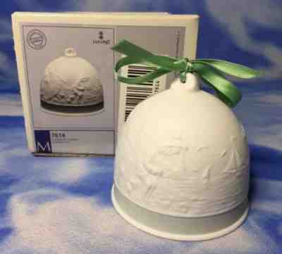 Lladro 1991 Collector's Society Summer Bell Ornament #7614 w/ BOX EUC