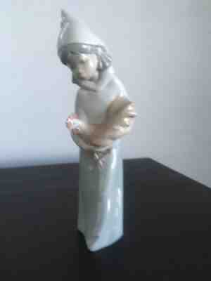 lladro woman with chicken