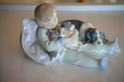 Lladro antique retired 2024 porcelain figurine “Sweet dreams” #1535