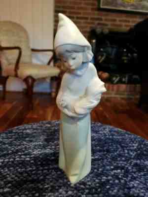 lladro woman with chicken