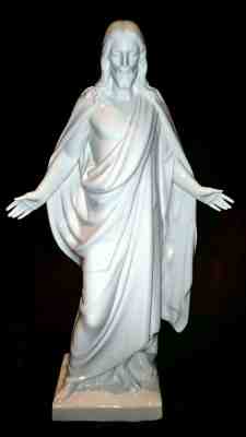 Lladro 7584 Christus White Sculpture Figurine - New in Box NIB Jesus Christ