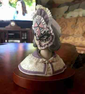 RARE Lladro Mardi Gras Bust 2 Brillo Busto Pequeno Num 2 Caprichos Original Box