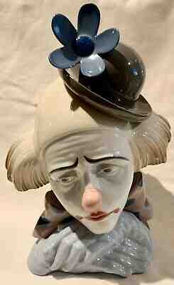 Lladro Figurine Pensive Clown 5130