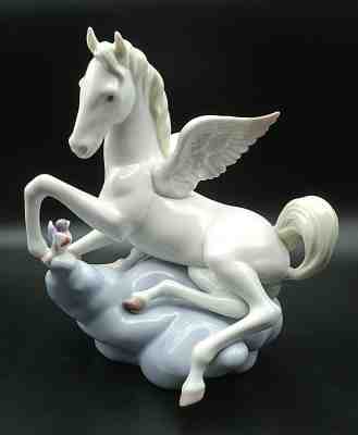 Rare And Collectible Lladro : WINGED COMPANIONS 6242 Lladro Value
