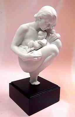 lladro mother holding baby