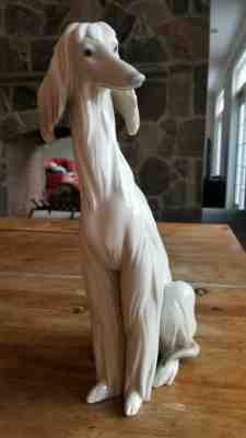 LLADRO AFGHAN HOUND DOG 12