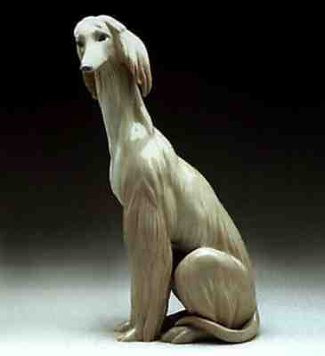 Lladro “Afghan Hound” Number 1069 (Retired) Excellent Condition