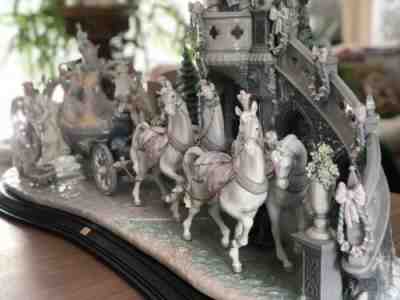 Lladro Cinderella's Arrival Sculpture Figurine #1785 - Limited Edition