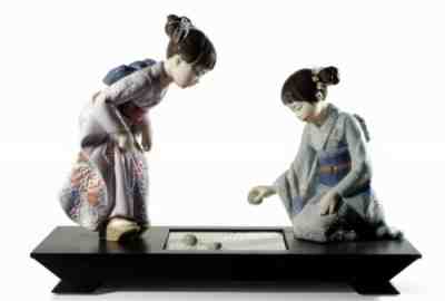 Lladro Japanese Garden Children Figurine 01008640