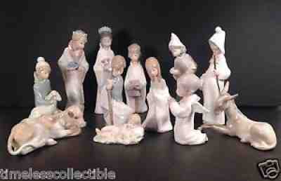 LLADRO NATIVITY SET , MINT CONDITION $2150 with original boxes