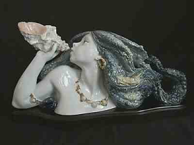 Lladro Limited Edition Porcelain Figurine â??Call of the Seaâ? #0100814