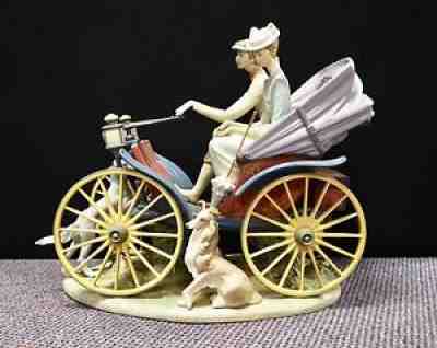 Lladro Double Signature Limited Edition A SUNDAY DRIVE by S Debon #1510. 92/1000