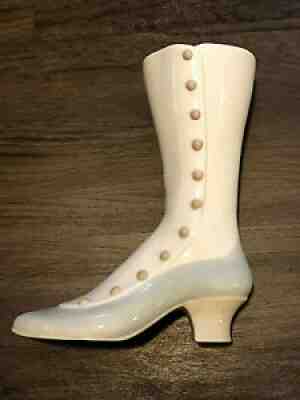 Rare Nao Lladro 8.5 Dress Boot Porcelain Vase #PP124 Pre-Production Numbered 107