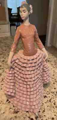 Lladro Large Spanish Flamenco Fiesta Dancer W Original Box Very RARE MINT