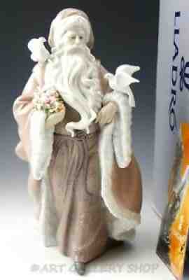 Lladro Large Figurine FATHER CHRISTMAS SPIRIT OFF NATURE #1890 Limited Ed. Box