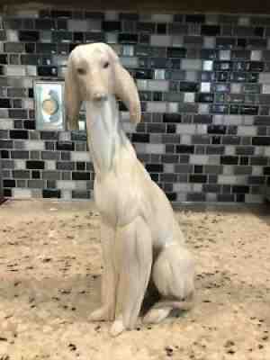 LLADRO Spain #1069 Afghan Hound dog Retired! Mint Condition! No Box!