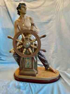 Lladro stormy sea sailor