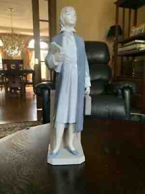 Lladro female attorney or lawyer - retired collectible in MINT condition