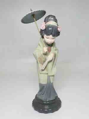 Vintage Lladro offers Oriental Spring Geisha with Parasol #4988