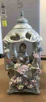 Lladro 1865 GAZEBO IN BLOOM 1990 In box, signed, With COA.