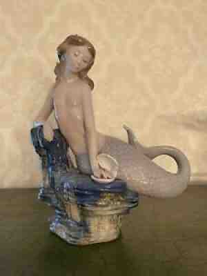 Lladro Pearl Mermaid #1348