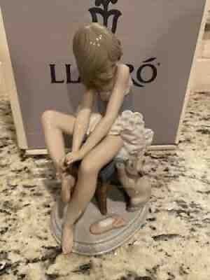 Splendid LLADRO figurine: online Ballerina with Cat # 5689