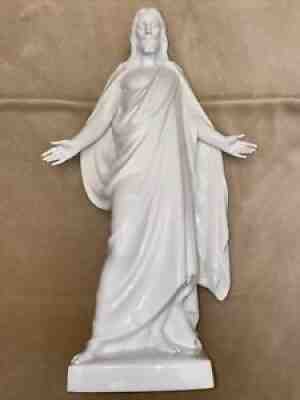 Vintage Lladro Jesus Christus Christ 7584 Large 19.5â? White 1999 Mint!