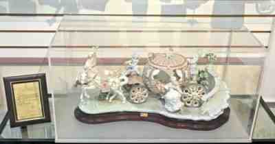 Lladro 1493 Cinderella At the Stroke of Twelve LTD ED Statue w/ Base & Case