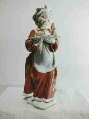 Lladro Mrs. Santa Clause/Mrs. Clause #6893 Santa's Magical Workshop Mint w/Box