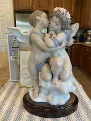 Lladro リヤドロ　\"Heaven and Earth\"#1824 サイン入 Lladro リヤドロ 