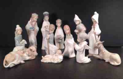 LLADRO NATIVITY SET , with boxes Mint CONDITION $2150